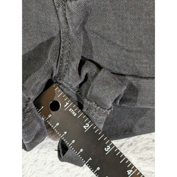 1st kiss black shorts high rise button fly size 7 - Picture 4 of 8